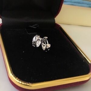 COPY - Sterling silver hoop earrings